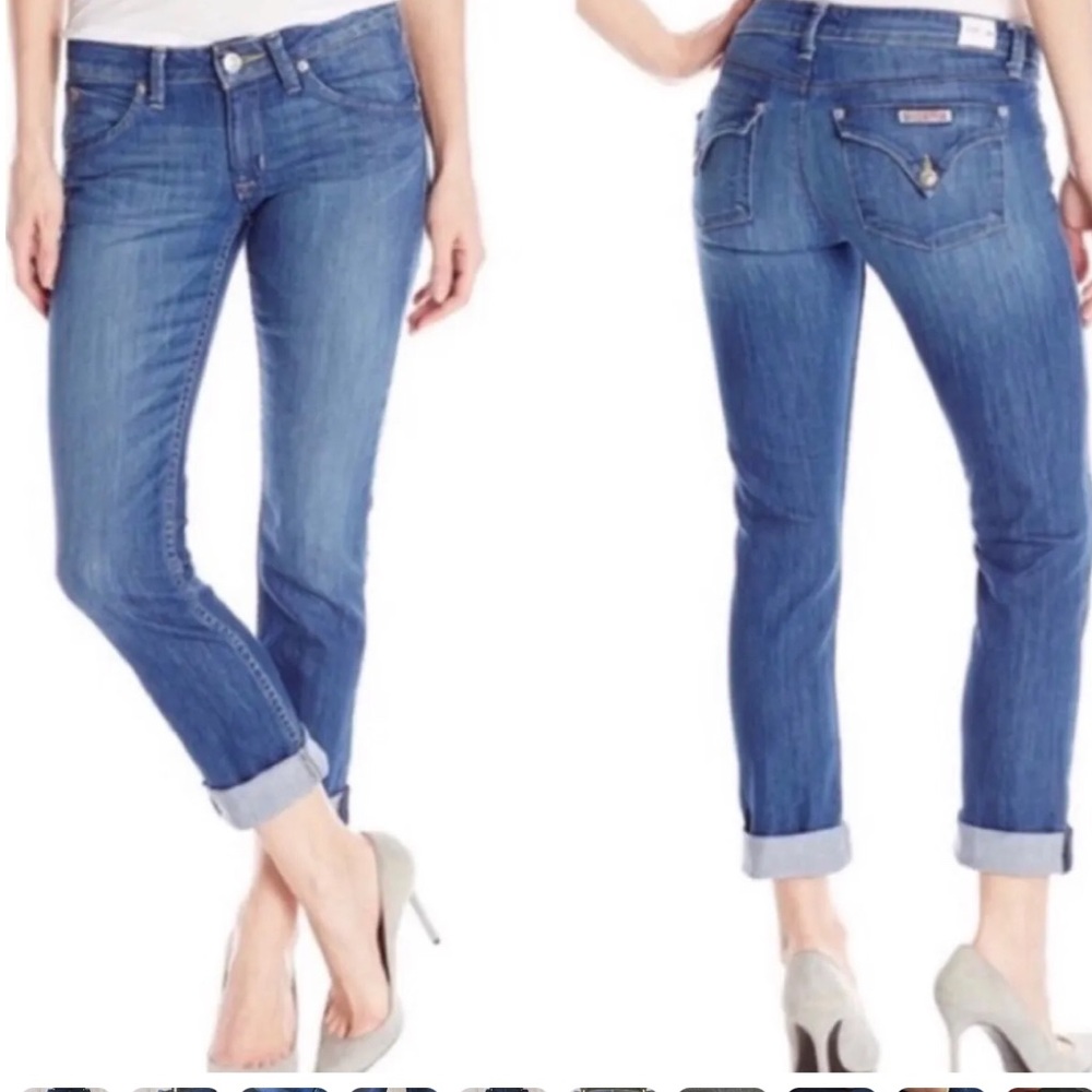 HUDSON Bacara Crop Straight Cuffed,  Jeans size 24🎀🎀